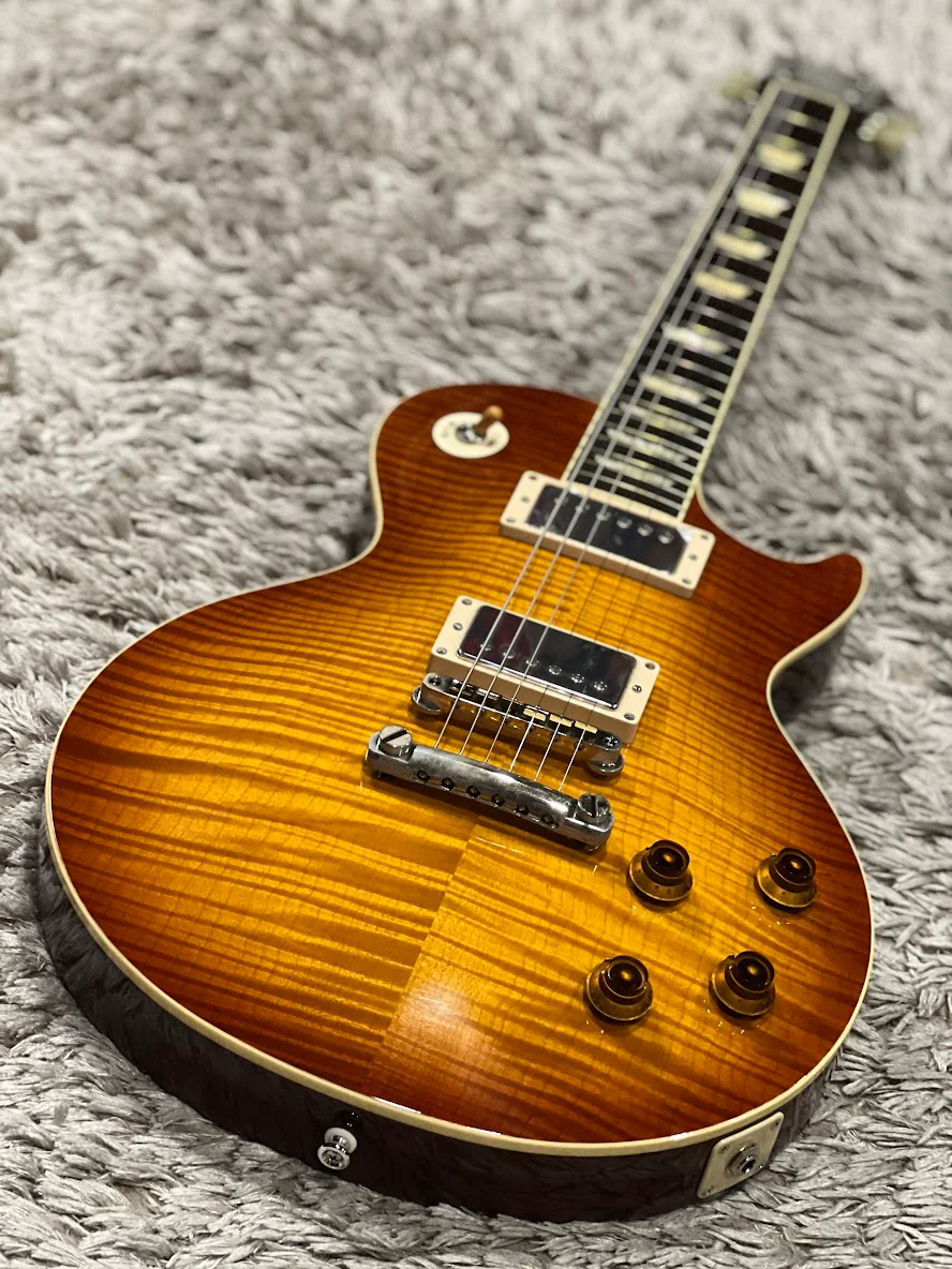 Tokai Love Rock Custom Shop LS-390 CS Premium Series Honduran Mahogany in Violin Finish - Image 2