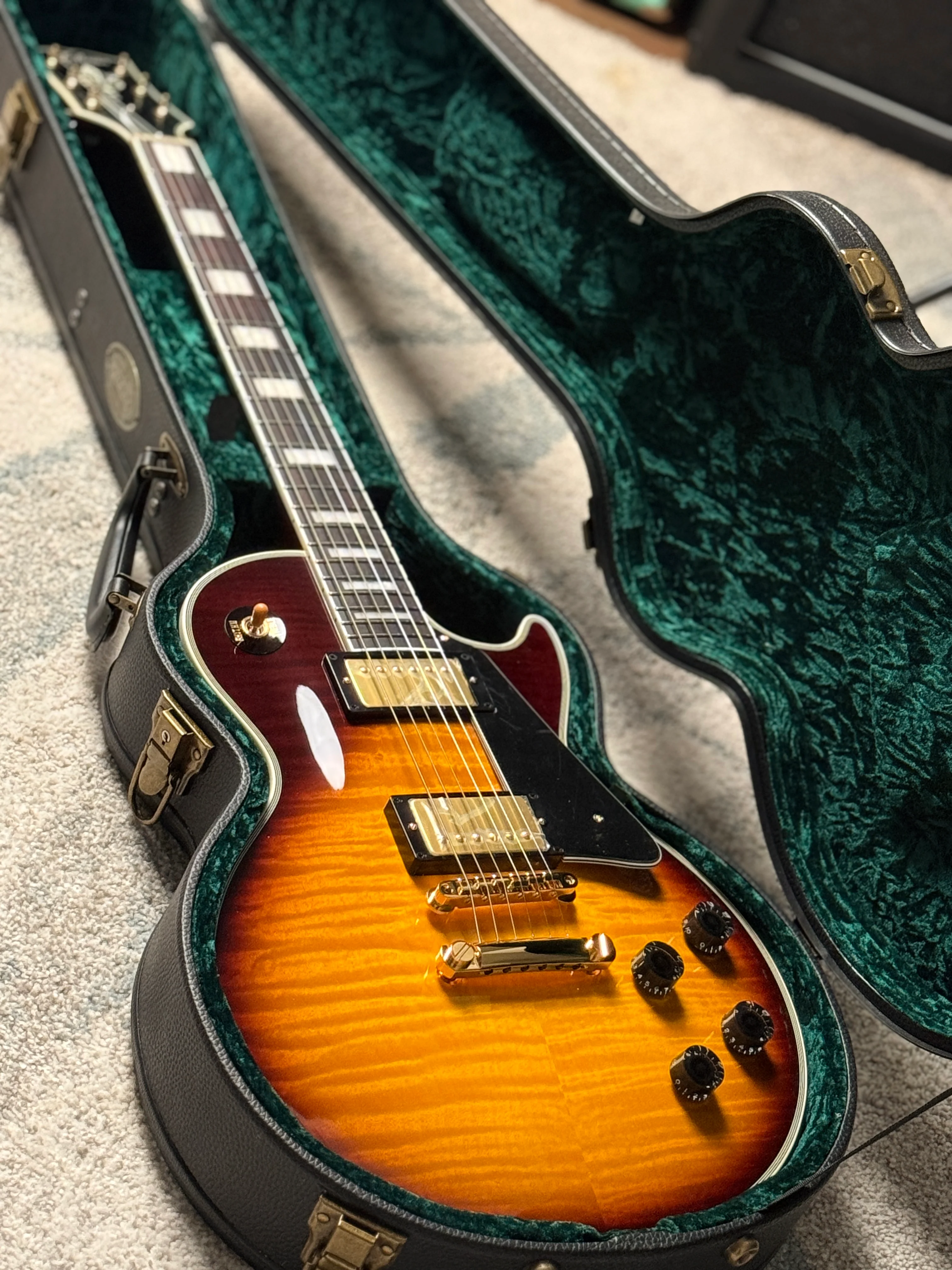 Tokai Love Rock Japan LC-101S-F BS in Brown Sunburst 2551233 - Image 2