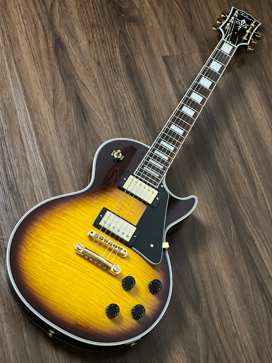 Tokai Love Rock LC-136S F BS in Brown Sunburst Custom Order - Image 8