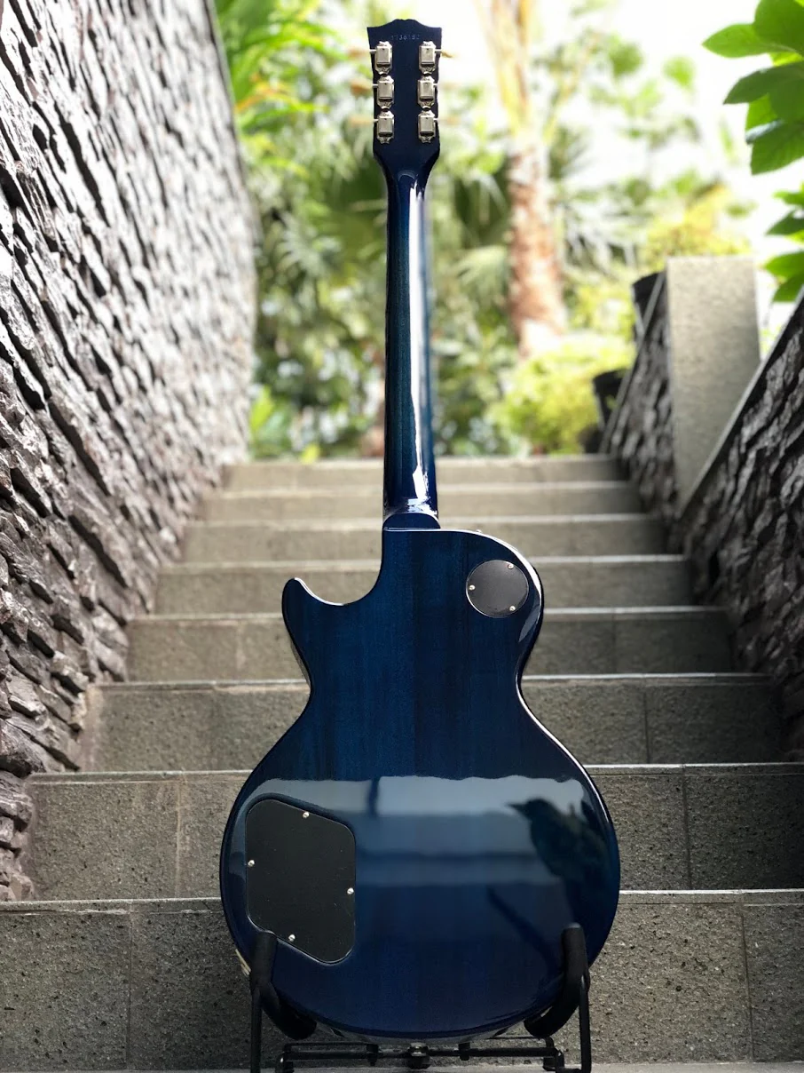 Tokai Love Rock LS-128F OBB Vintage Series Japan in Ocean Blue Burst Limited Edition - Image 5
