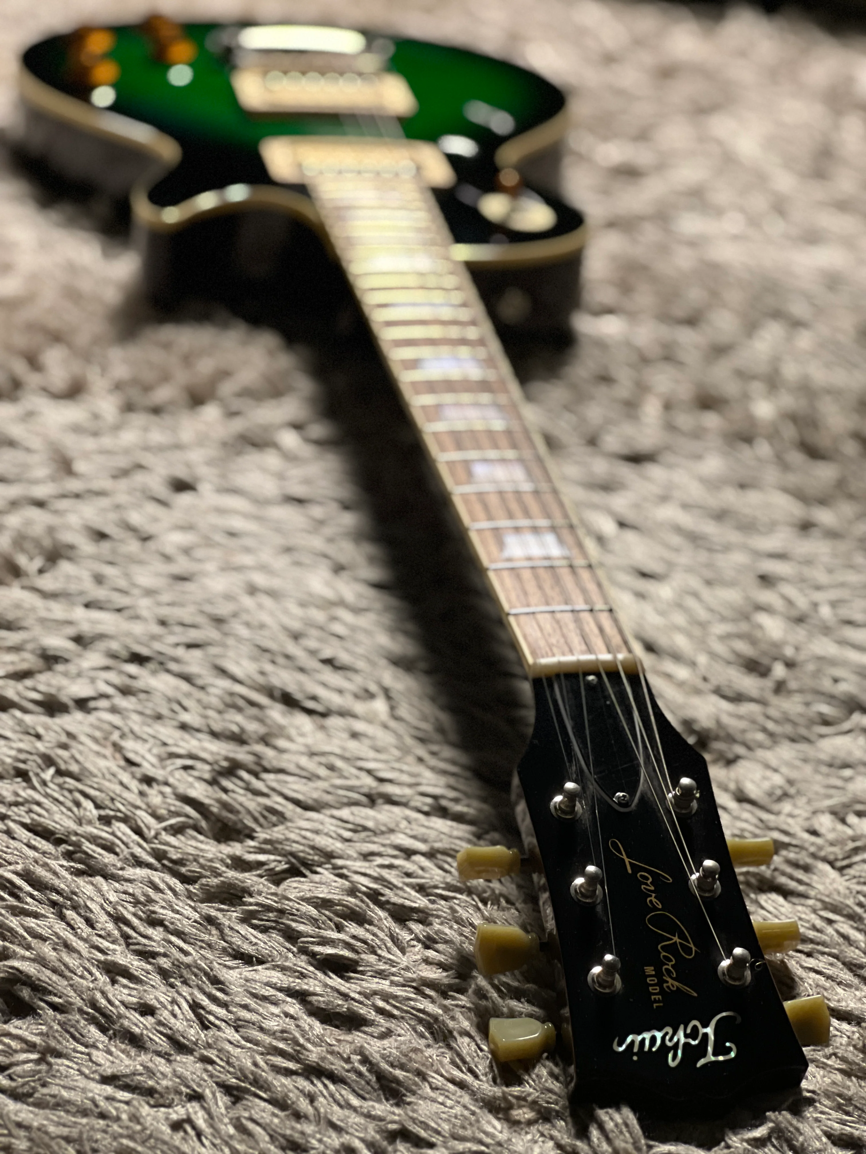 Tokai Love Rock LS-136F ZB Japan in Anaconda Burst 1941672 - Image 7