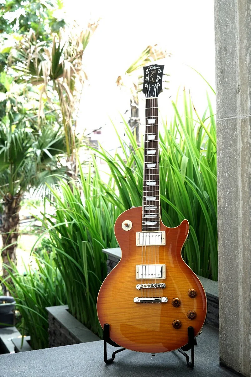 Tokai Love Rock LS-138F SEB Series in Violin Finish - Image 6