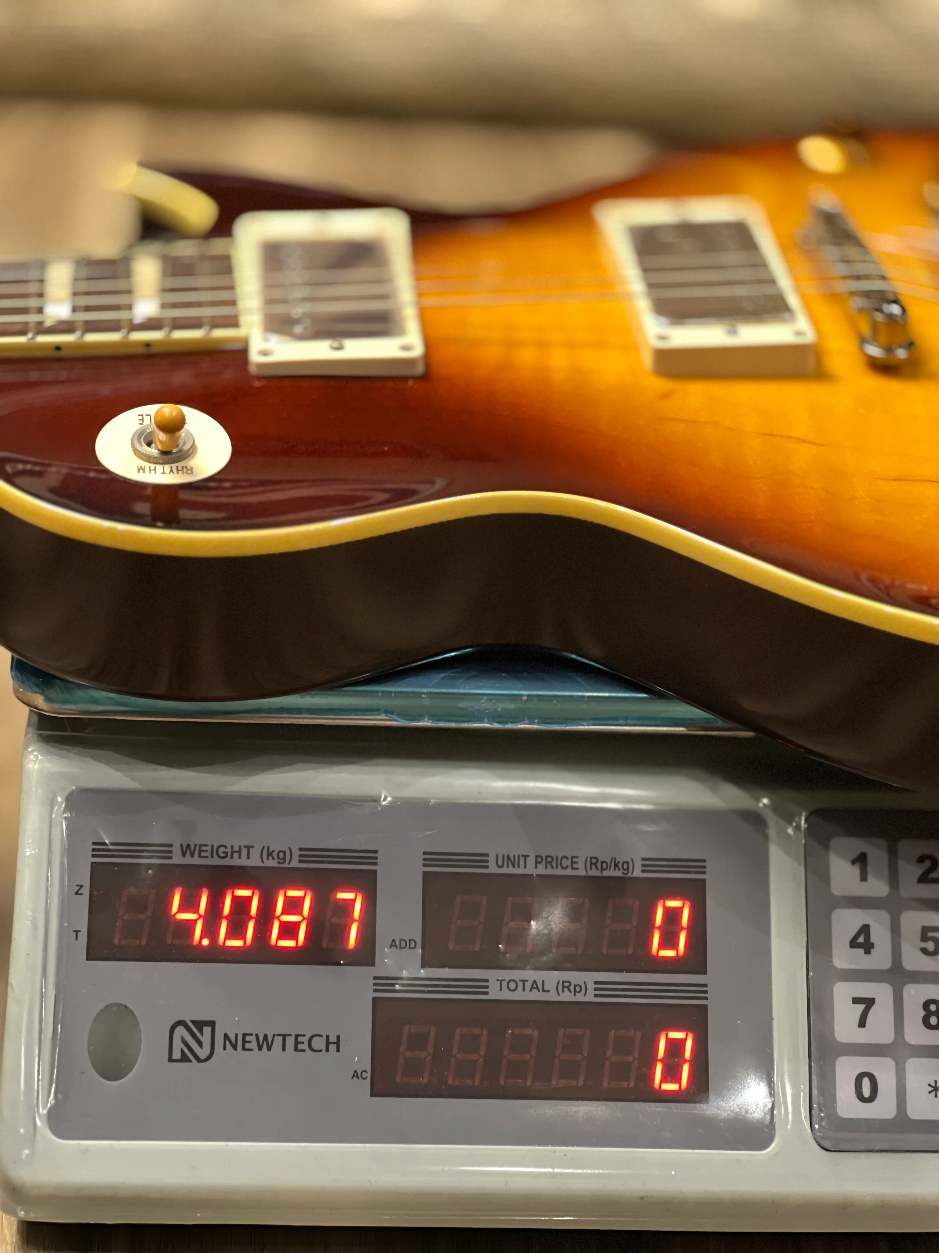 Tokai Love Rock LS-150F-3A TB Premium Series Japan with Solid Flamed Maple Top in Tea Burst 2246260 - Image 9