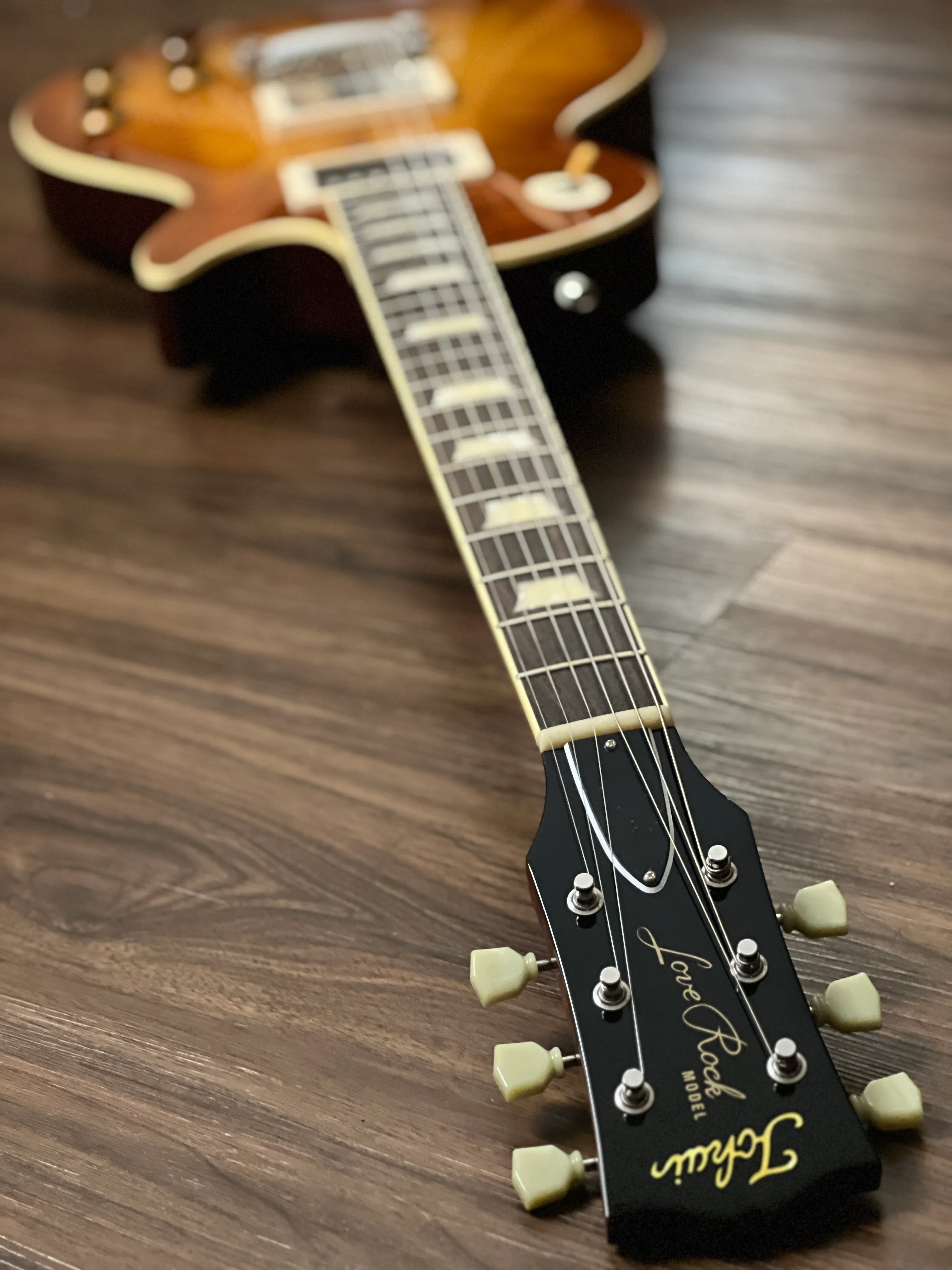 Tokai Love Rock LS-150F-3A VF Premium Series Japan with Solid Flamed Maple Top in Violin Finish S/N 2347889 - Image 11