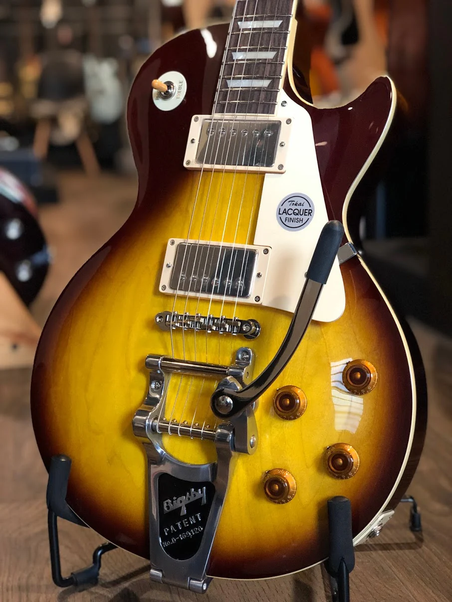 Tokai Love Rock LS-186-B7 Premium Series with Bisgby B7 USA in Brown Sunburst - Image 4