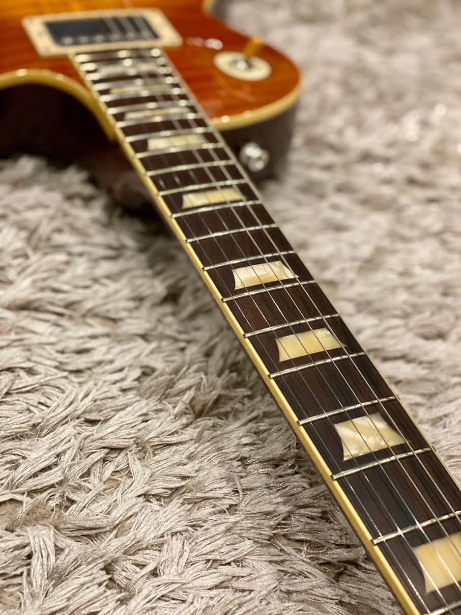 Tokai Love Rock LS-200F 5A-J VF Custom Shop series with AAAAA Solid Top and Brazilian FB - Image 4