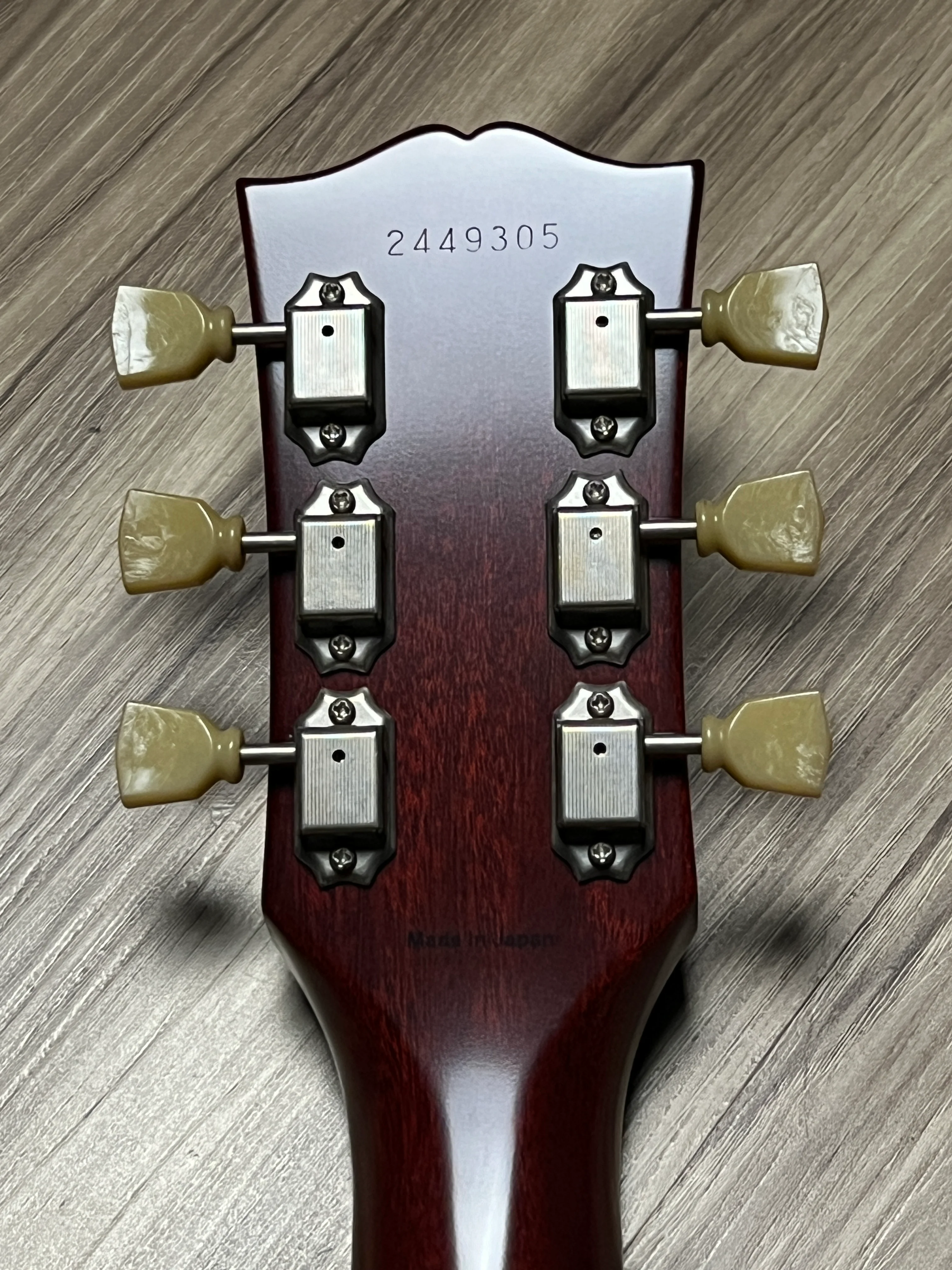 Tokai Love Rock LS150F-3A-RELIC SG/VF Premium Series Japan 3A Solid Flame Top in Violin Finish S/N 2449305 - Image 5