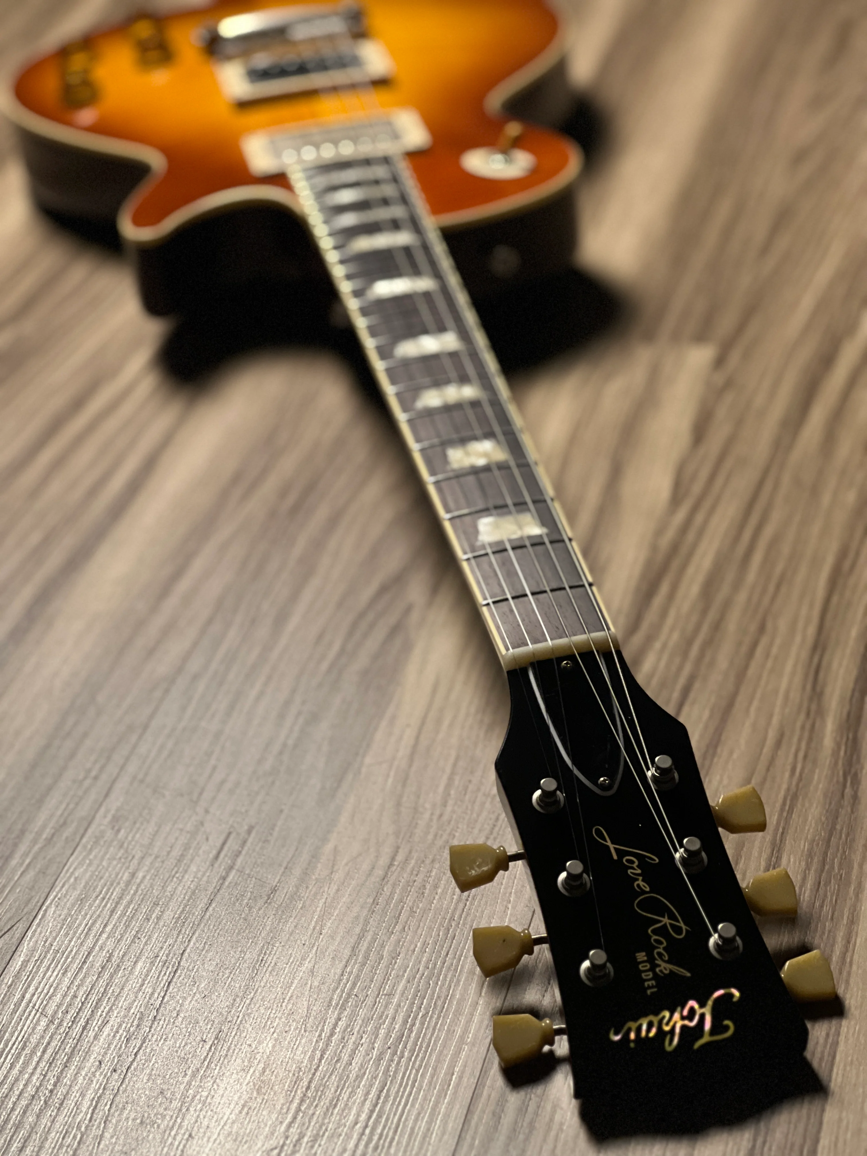 Tokai Love Rock LS150F-3A-RELIC SG/VF Premium Series Japan 3A Solid Flame Top in Violin Finish S/N 2449305 - Image 6