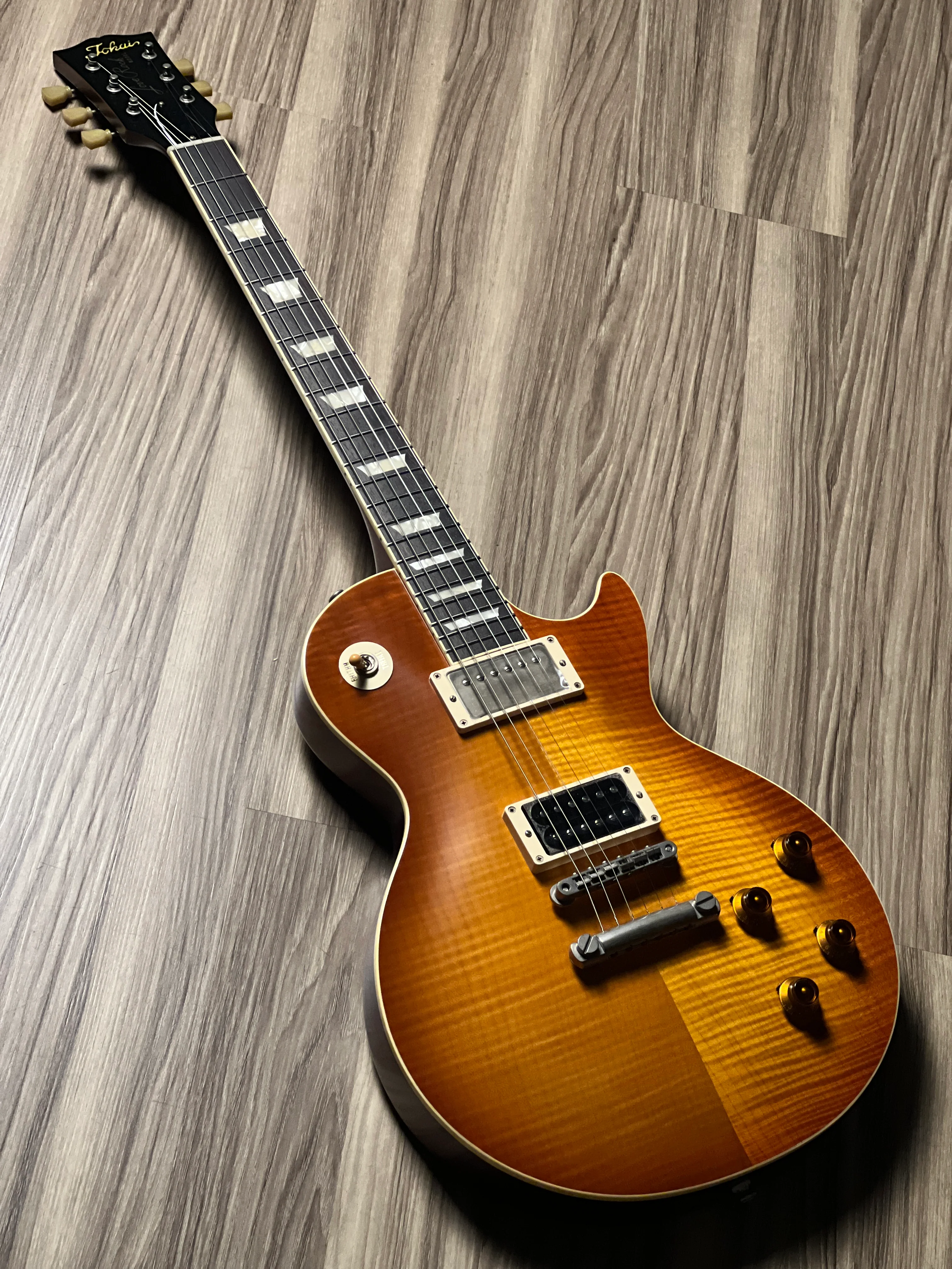 Tokai Love Rock LS150F-3A-RELIC SG/VF Premium Series Japan 3A Solid Flame Top in Violin Finish S/N 2449306 - Image 2