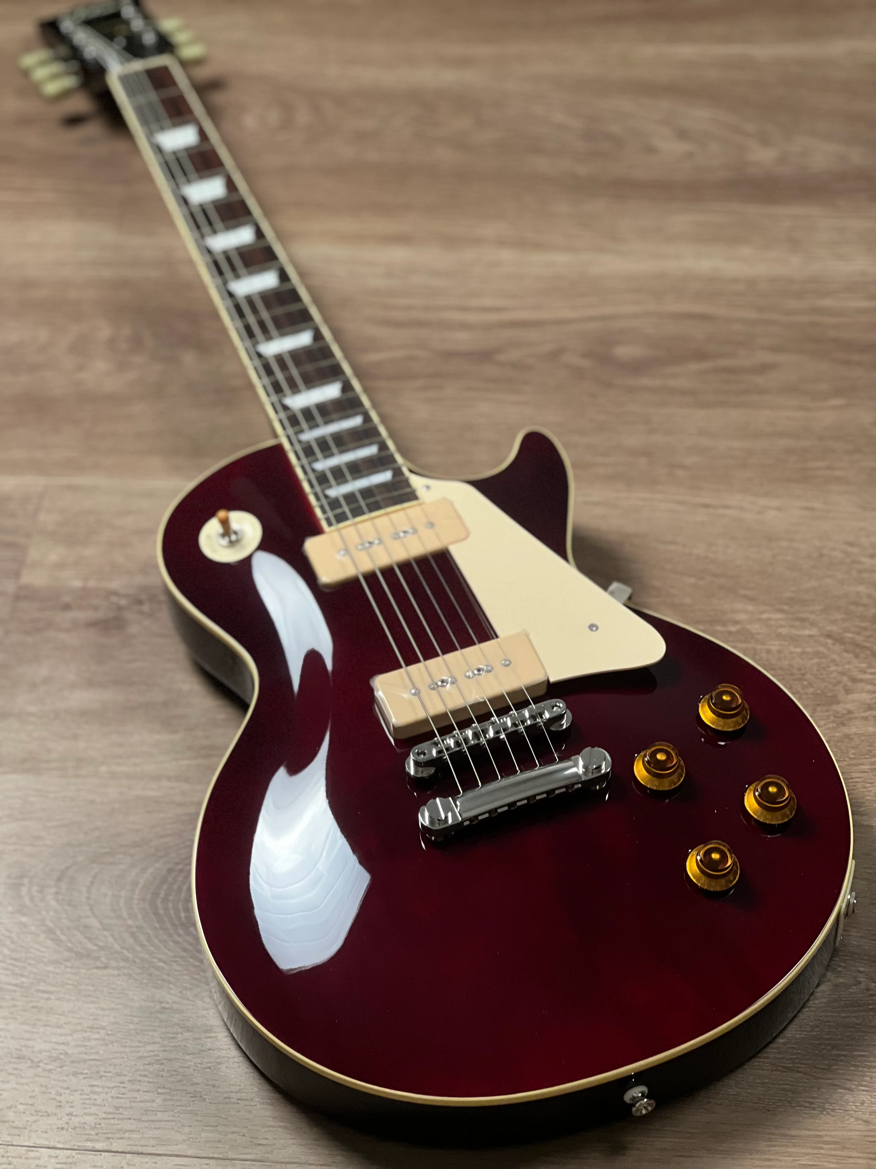 Tokai LS-101S Love Rock Japan in Wine Red - Image 2