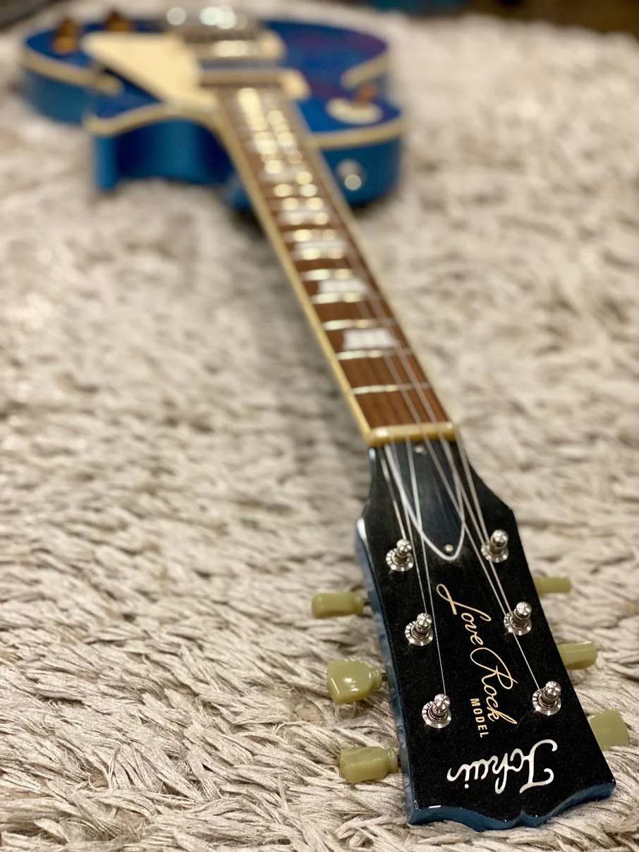 Tokai LS-122 PHB Love Rock Japan in Pelham Blue - Image 11