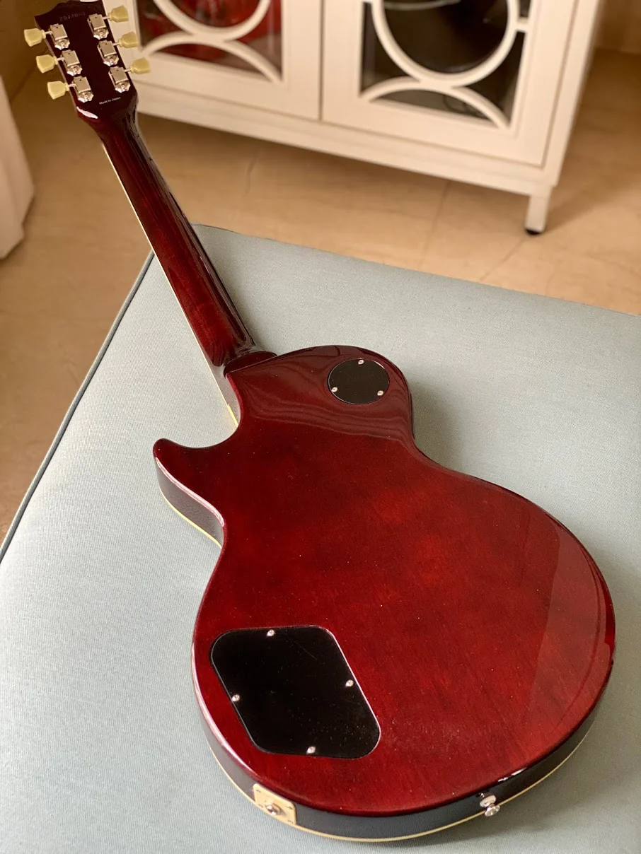 Tokai LS-136F TB Love Rock Japan in Tea Burst with AAAA Flame Top with Cream Pickups - Image 4