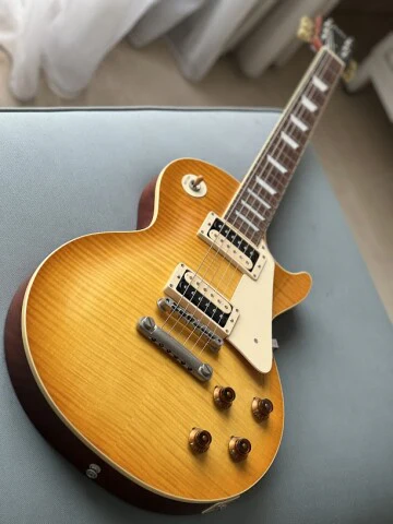 Tokai LS-136F ZB HB Love Rock Japan in Honeyburst with AAAA Flame Top 1940783 - Image 2