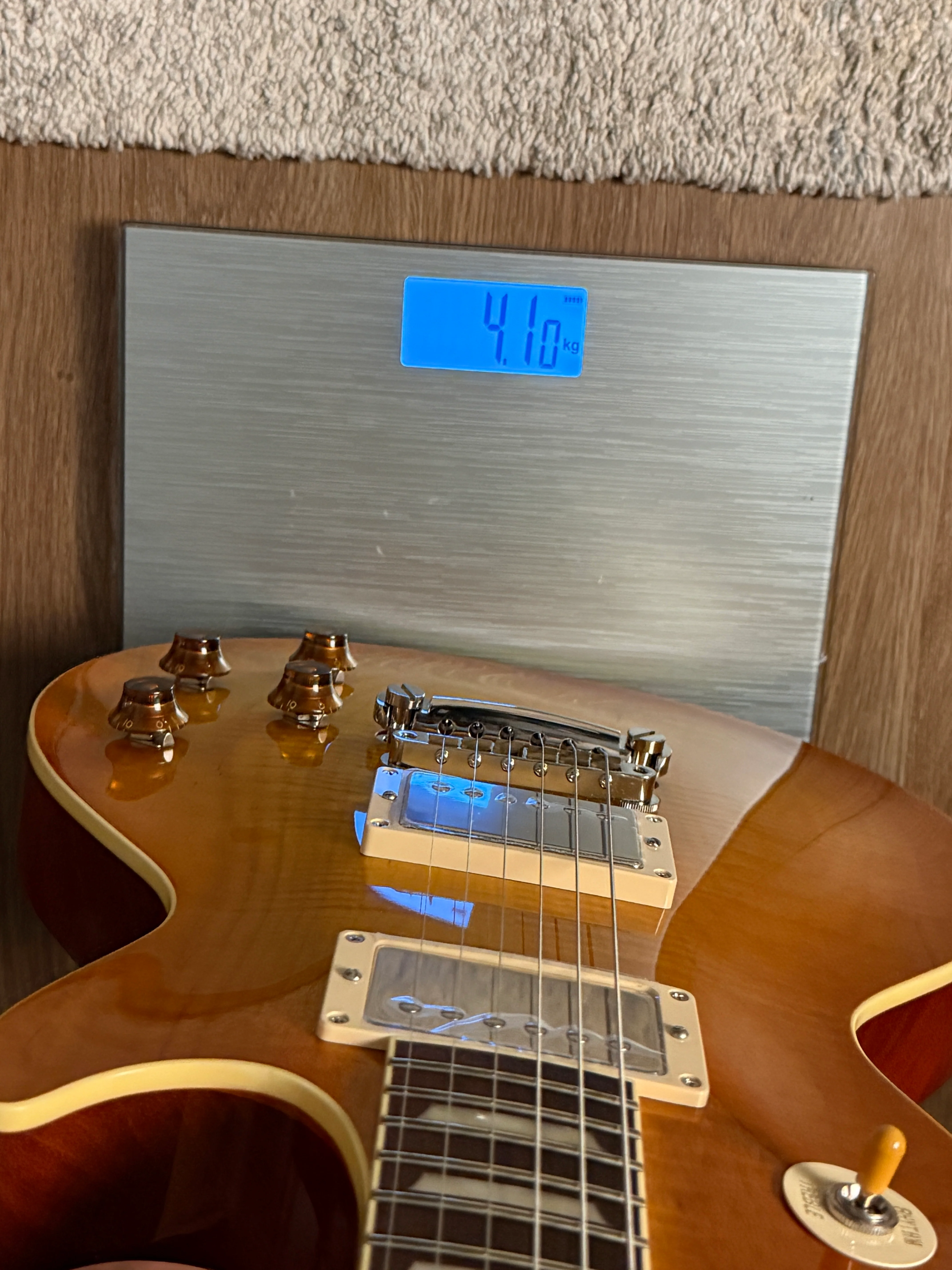 Tokai LS-301-3A HB Love Rock Japan Custom Shop Series in Honeyburst 2450566 - Image 13