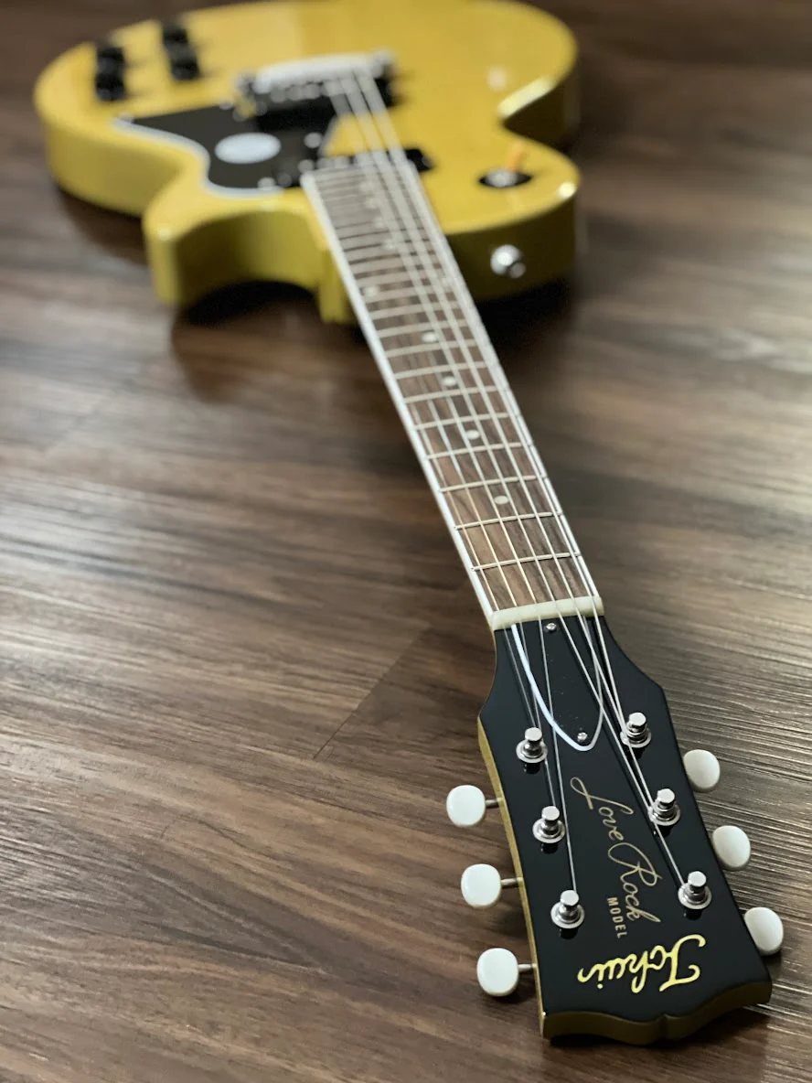 Tokai LSS-230 SYW Love Rock Premium Series in Seethru Yellow 2246703 - Image 7