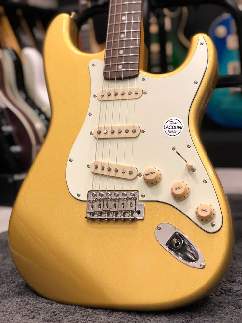 Tokai TST-100 SGO/R Goldstar Sound Japan Premium in Shoreline Gold with Rosewood FB - Image 4