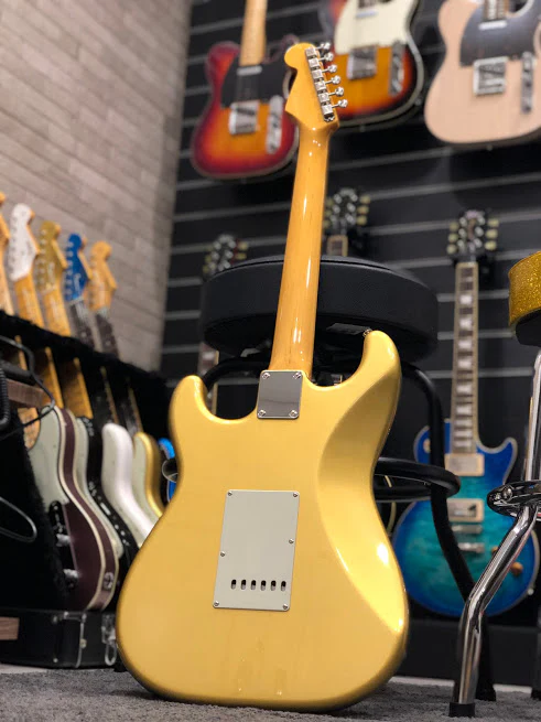 Tokai TST-100 SGO/R Goldstar Sound Japan Premium in Shoreline Gold with Rosewood FB - Image 5