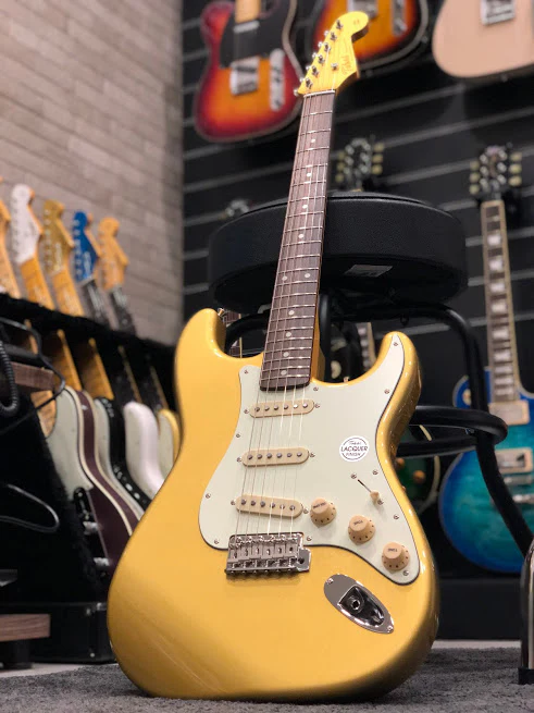 Tokai TST-100 SGO/R Goldstar Sound Japan Premium in Shoreline Gold with Rosewood FB - Image 6
