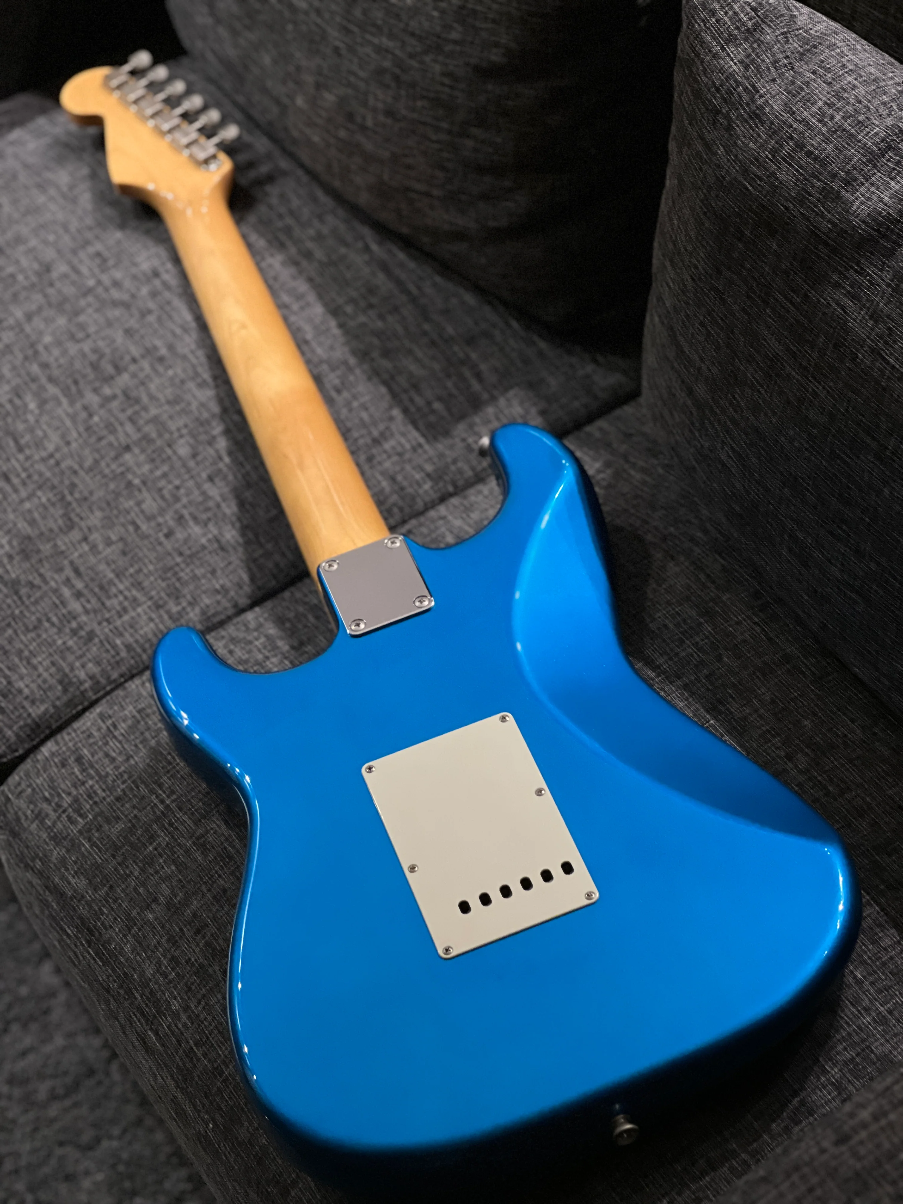 Tokai TST-50 LPB/R MH Goldstar Sound Japan in Lake Placid Blue with Rosewood FB 190584 - Image 3