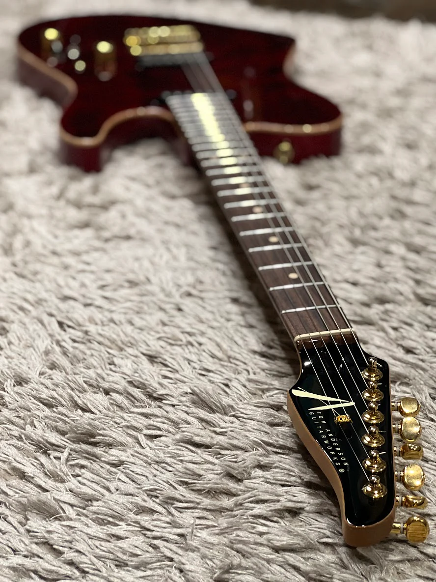 Tom Anderson Top T in Cajun Red with Binding - Image 9