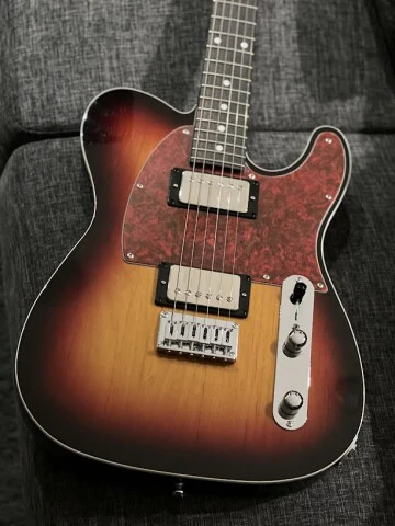 T's Guitars TL-22RM in 3 Tone Sunburst - Image 3