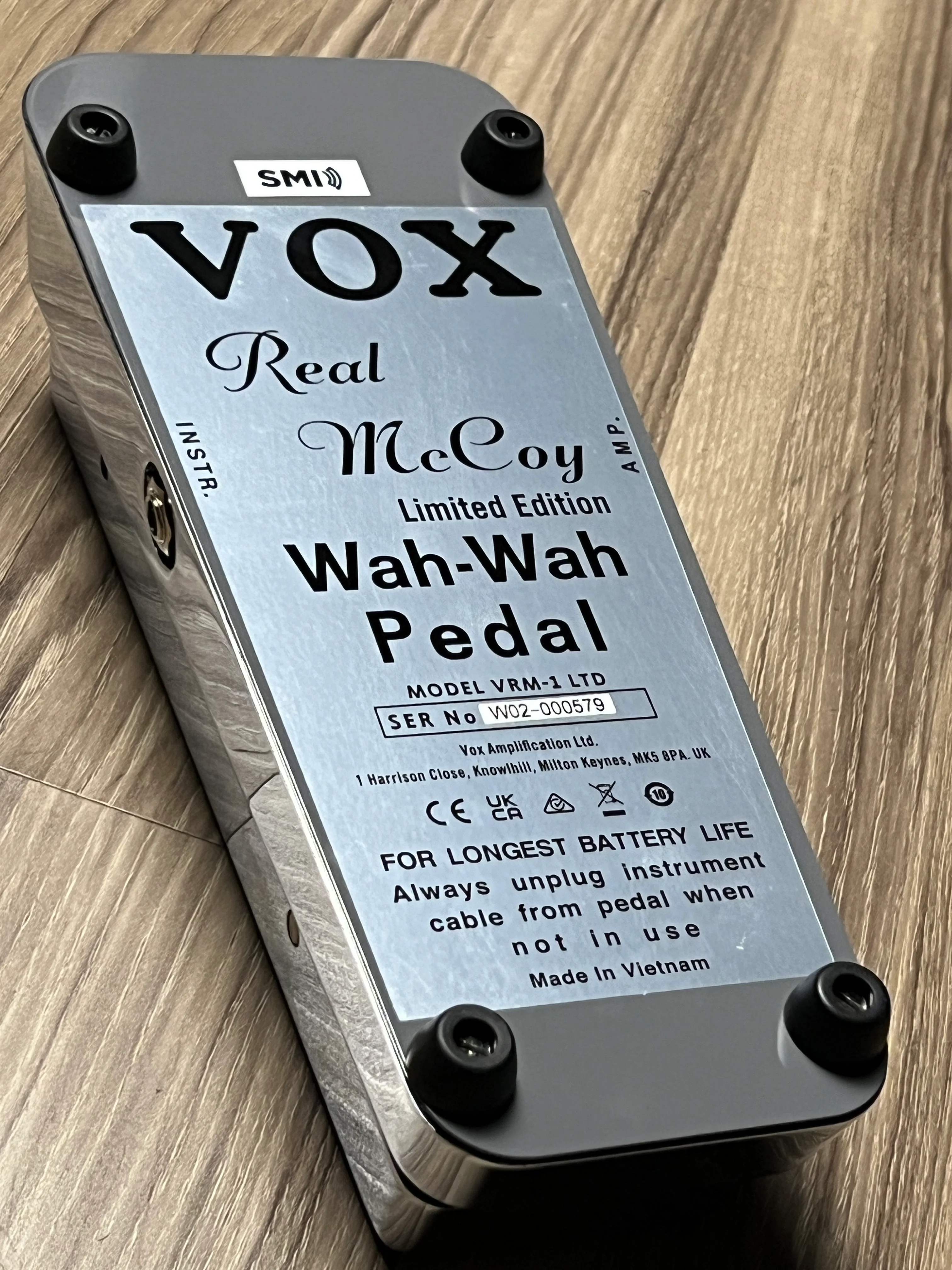 VOX-VRM-1 LTD - Real McCoy Wah Limited Edition - Image 3