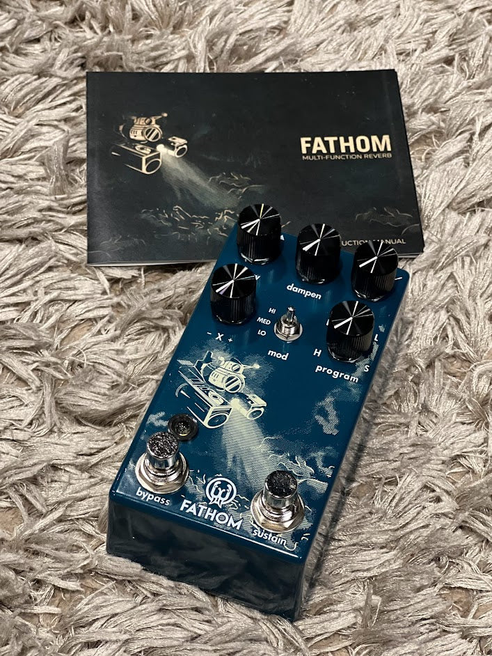 Walrus Audio Fathom Multi-Function Reverb Guitar Effects Pedal - Image 2