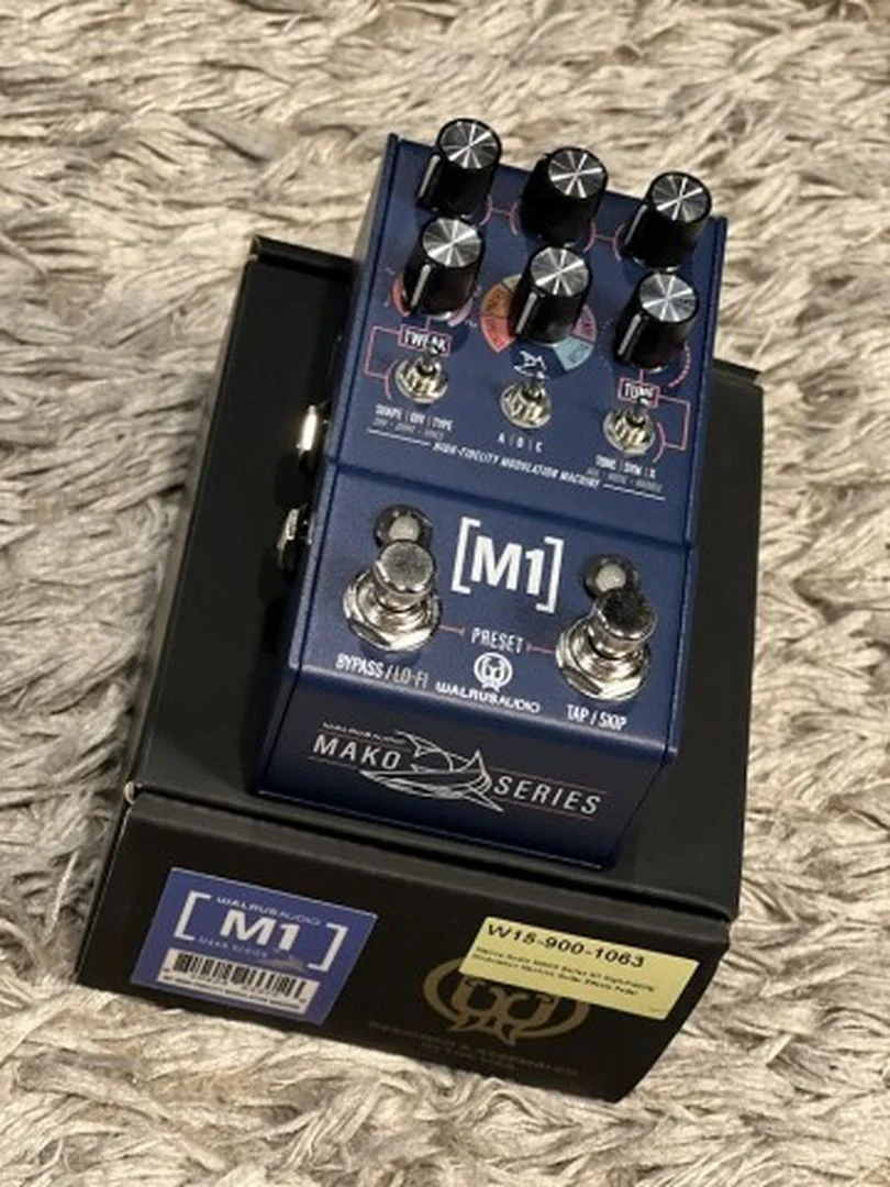 Walrus Audio MAKO Series M1 High-Fidelity Modulation Machine Guitar Effects Pedal - Image 2