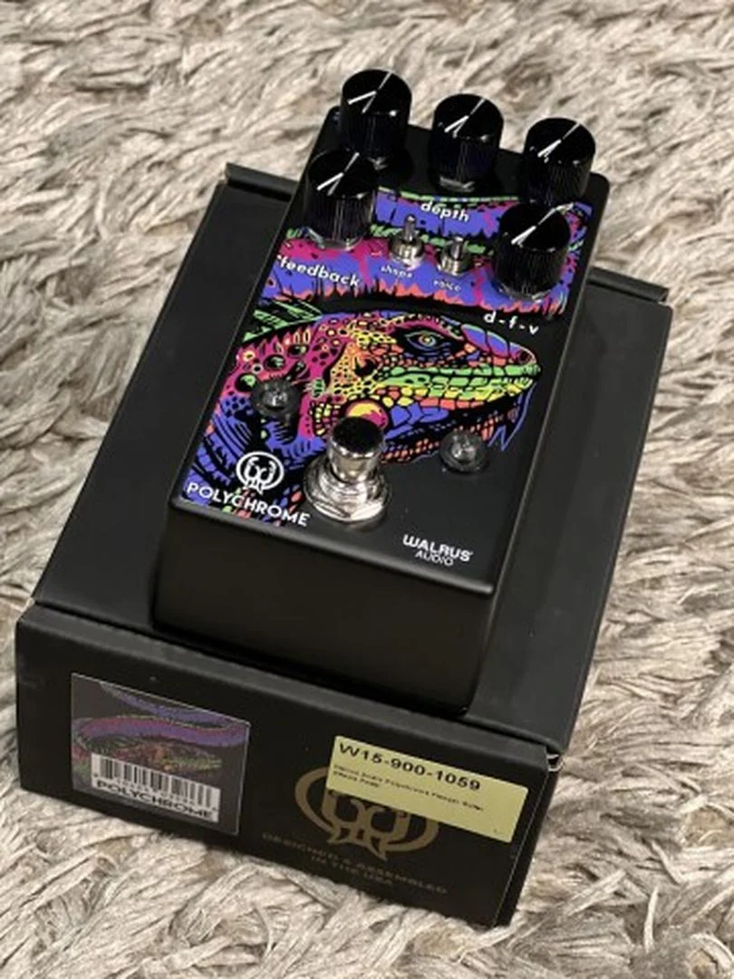 Walrus Audio Polychrome Flanger Guitar Effects Pedal - Image 3