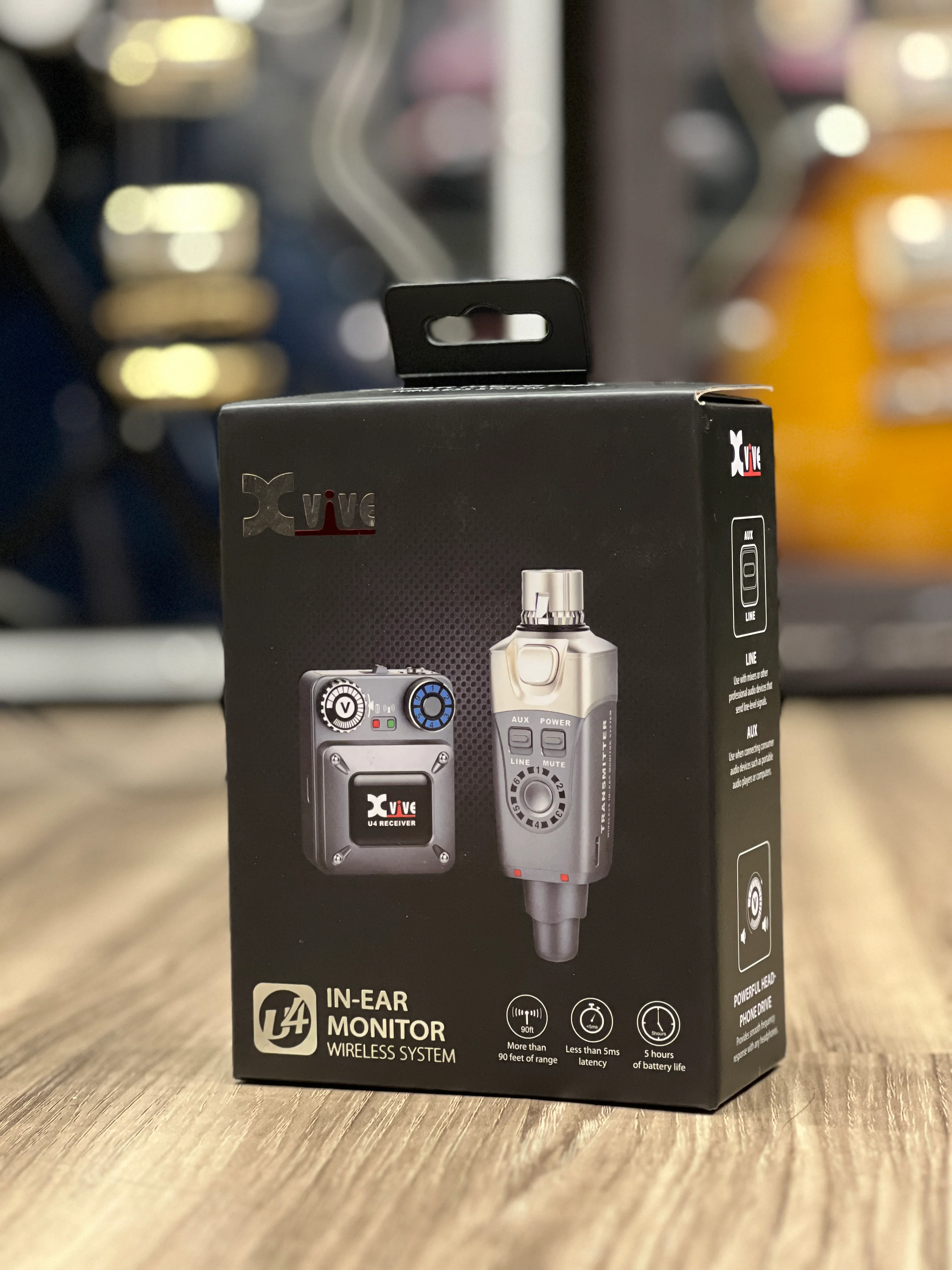 XVIVE U4 In-Ear Monitor Wireless System in Gray - Image 4