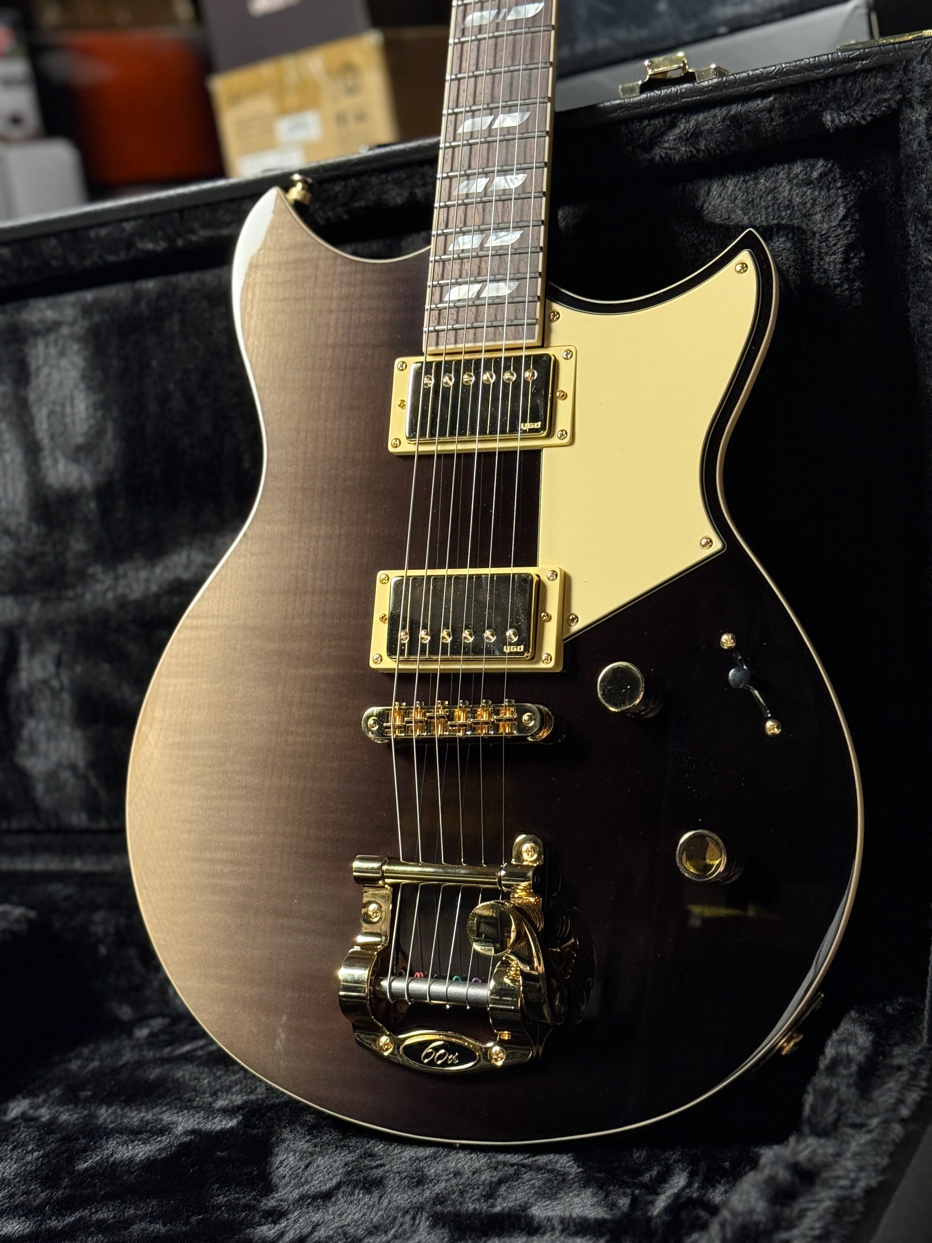 Yamaha 60th Anniversary Revstar Professional RSP20 in Noble Black Burst serial number 180/200 - Image 10