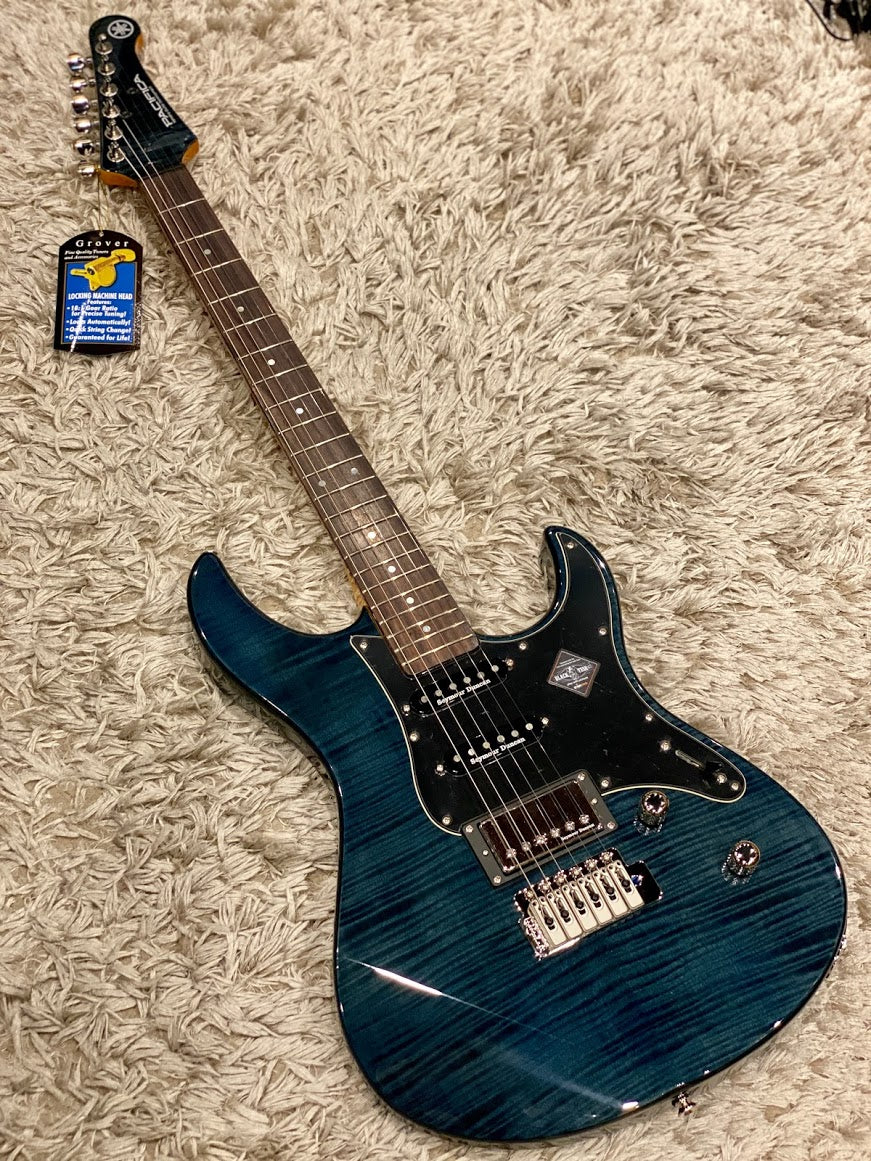 Yamaha Pacifica PAC612VII Flame Maple in Indigo Blue - Image 4