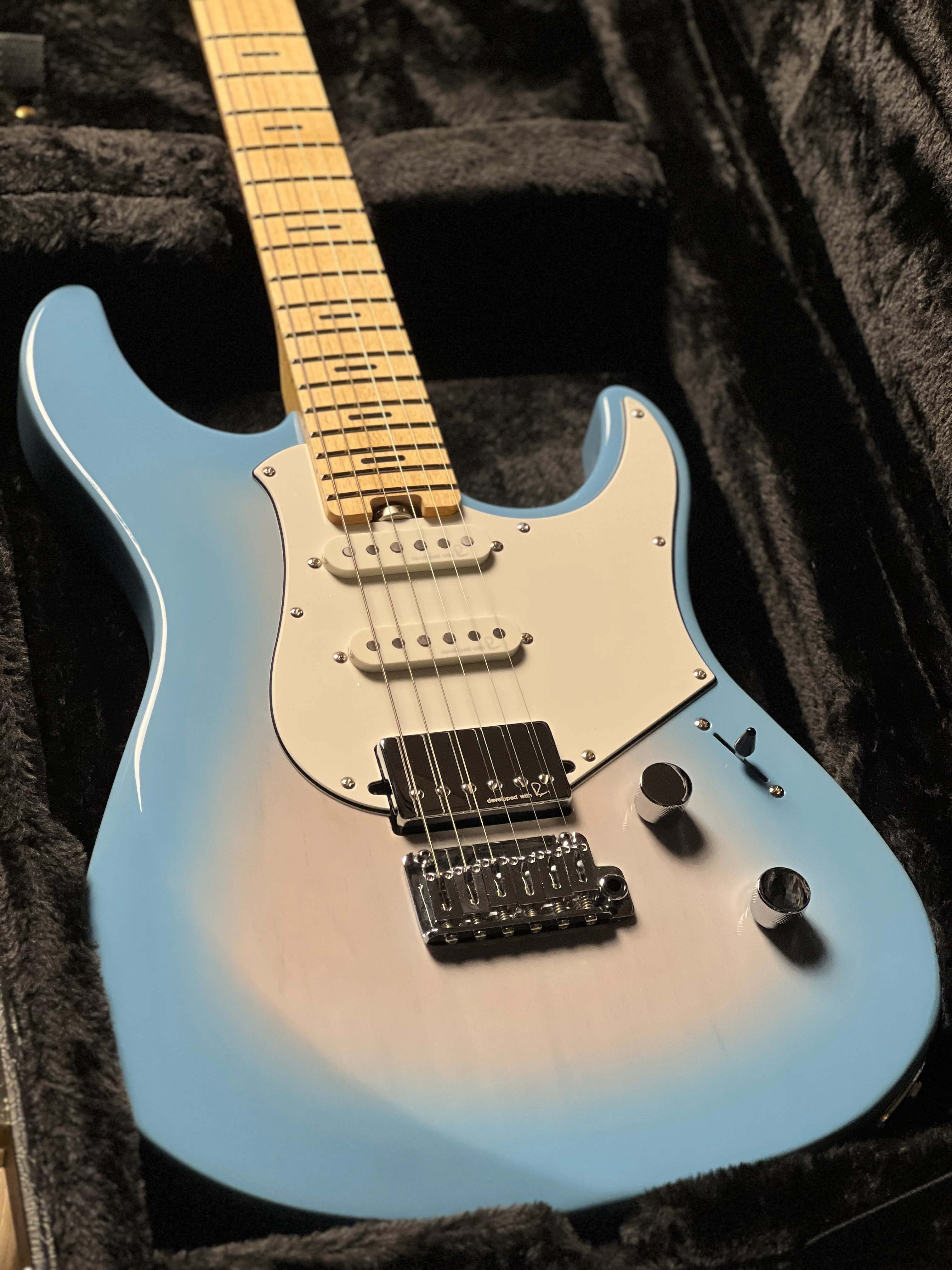 Yamaha Pacifica Professional PACP12M In Beach Blue Burst IKP111E - Image 3