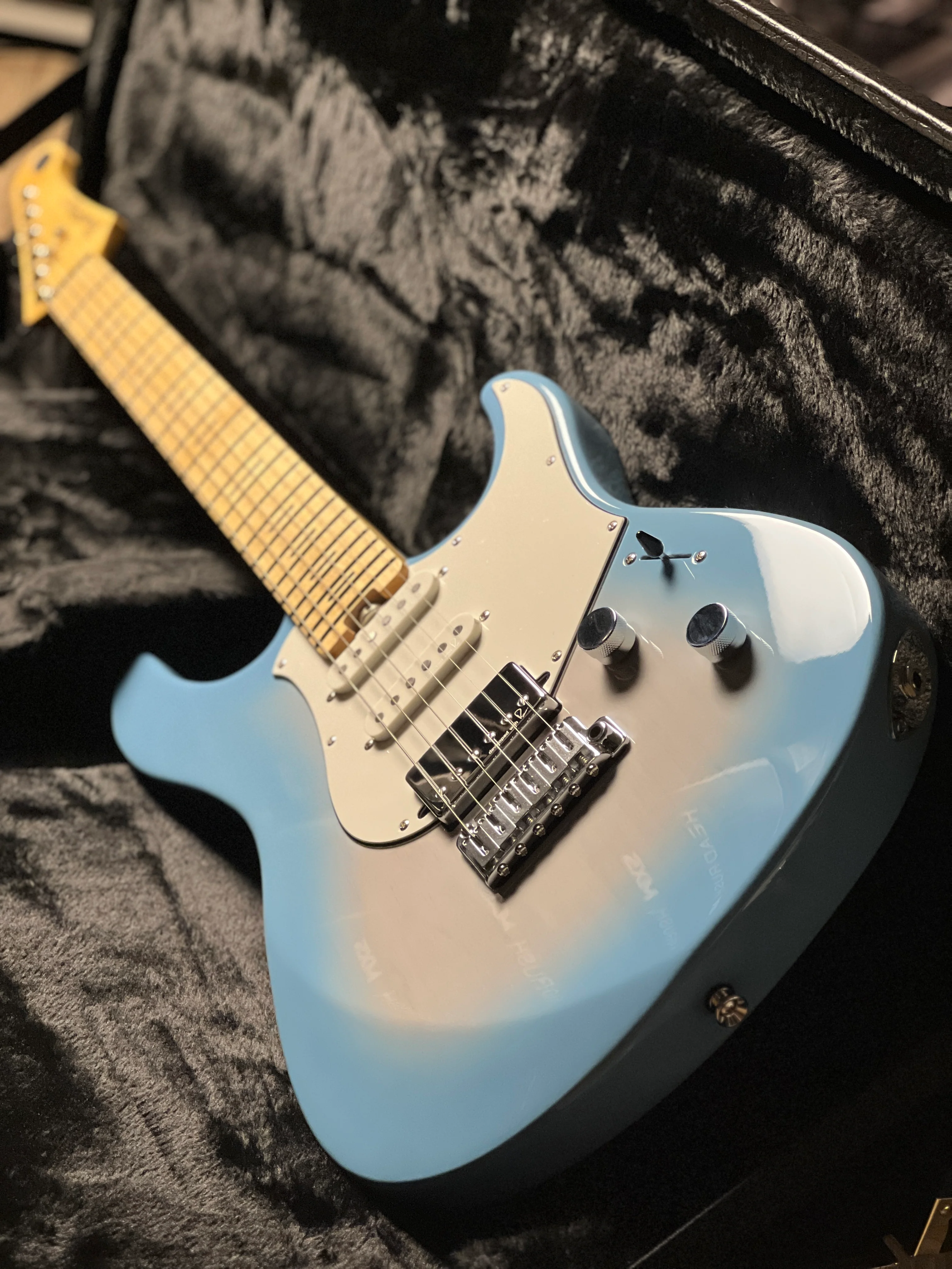 Yamaha Pacifica Professional PACP12M In Beach Blue Burst IKP111E - Image 4