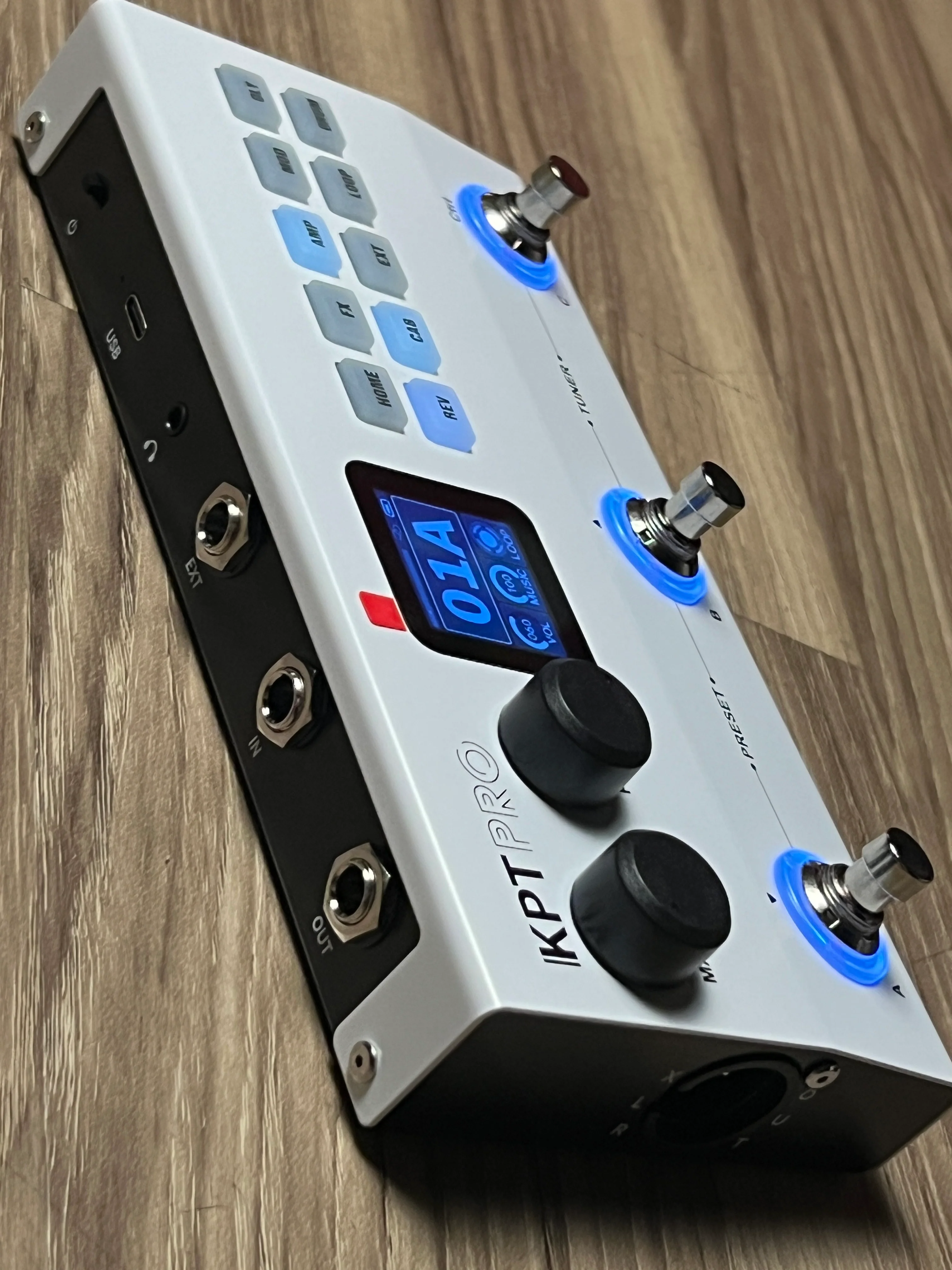 Yuimer KPT PRO in White Multi-effect Pedal - Image 3